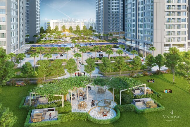 Vườn dạo bộ Park Hill Premium